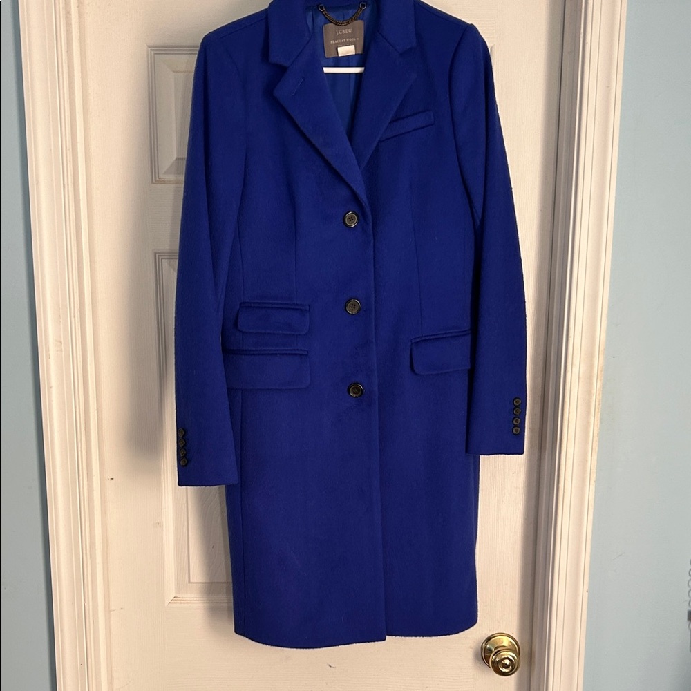 J. Crew Royal Blue peacoat